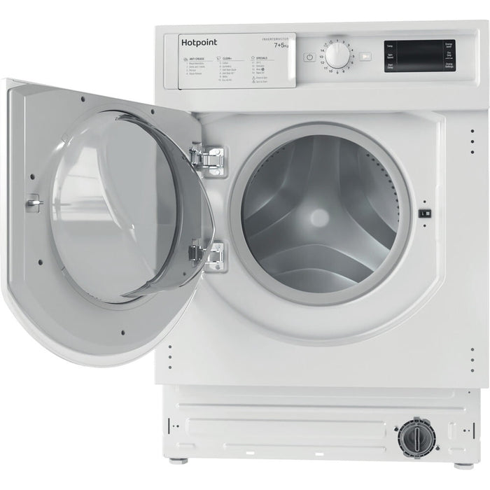 Hotpoint BI WDHG 75148 UK N washer dryer Built-in Front-load White E