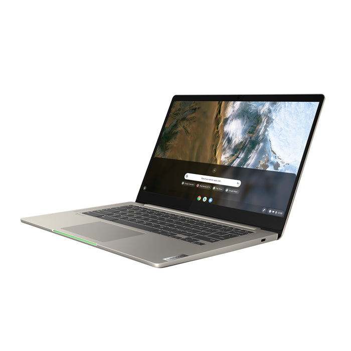 Lenovo IdeaPad 5 Chrome 14ITL6 Intel® Core™ i3 i3-1115G4 Chromebook 35.6 cm (14) Touchscreen Full HD 4 GB LPDDR4x-SDRAM 256 GB SSD Wi-Fi 6 (802.11ax) ChromeOS Sand