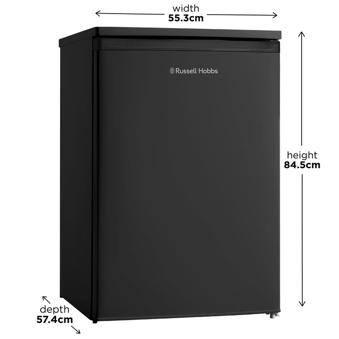 Russell Hobbs RH55UCFZ6B freezer Upright freezer Undercounter 83 L F Black