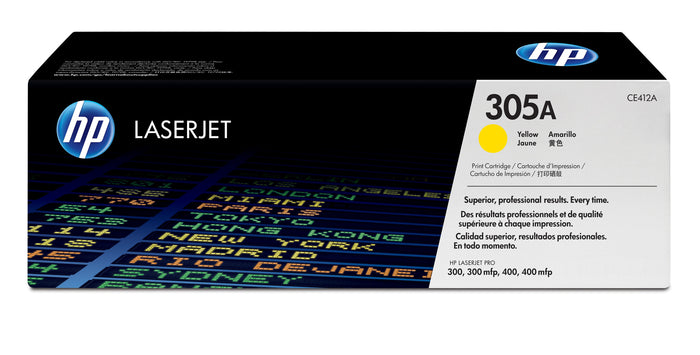 HP 305A Yellow Original LaserJet Toner Cartridge