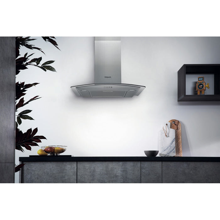 Hotpoint PHGC7.4FLMX Wall-mounted Stainless steel 432 m³/h