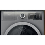 Hotpoint Ariston H8 D94SB UK tumble dryer Freestanding Front-load 9 kg A+++ Silver