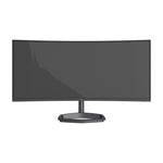 Cooler Master Gaming GM34-CWQ2 LED display 86.4 cm (34) 3440 x 1440 pixels UltraWide Quad HD Black