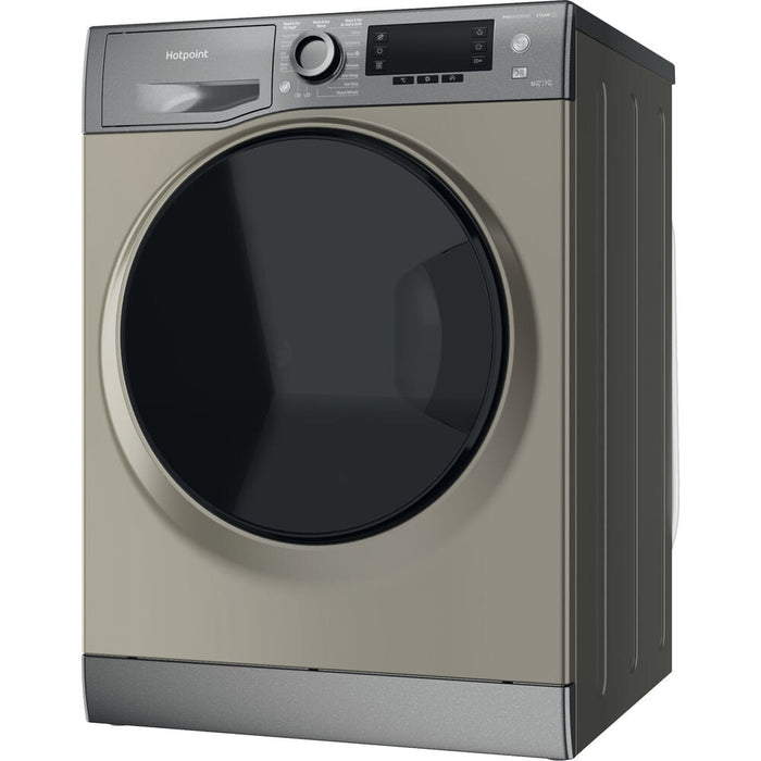 Hotpoint Ariston NDD 10726 GDA UK washer dryer Freestanding Front-load Graphite D