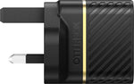 OtterBox USB-C PD GaN UK Wall Charger 45W, USB-C Fast Charger for Smartphone and Tablet, Drop Tested, Rugged, Ultra Durable, Black OtterBox