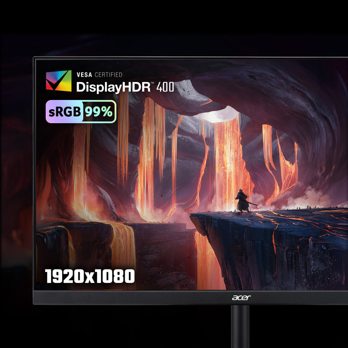 Acer NITRO XV2 Nitro XV242F Gaming Monitor, 540Hz, FHD (1920x1080), 0.5ms Response Time, 16:9, AMD FreeSync Premium, DisplayHDR 400