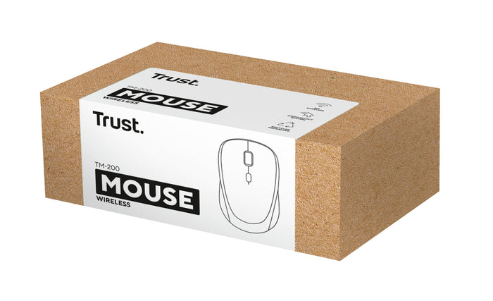 Trust TM-200 mouse Office Ambidextrous RF Wireless Optical 1600 DPI