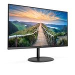 AOC V4 U27V4EA computer monitor 68.6 cm (27) 3840 x 2160 pixels 4K Ultra HD LED Black