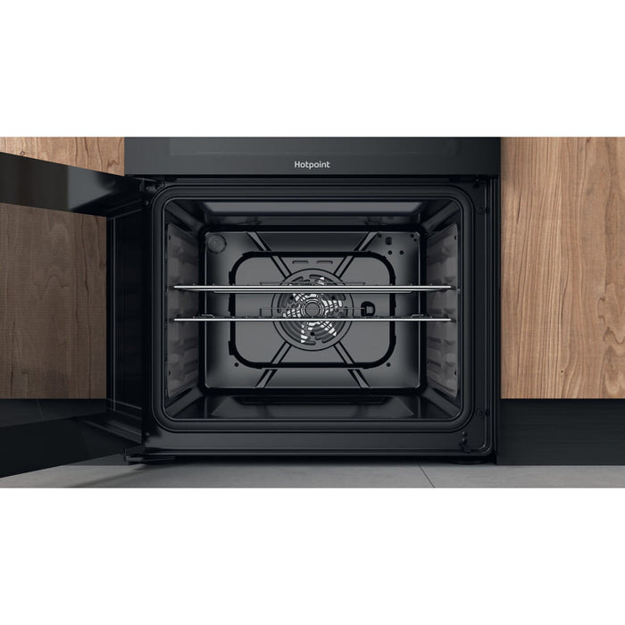 Hotpoint HDM67G9C2CSB/UK Freestanding cooker Electric Gas Black