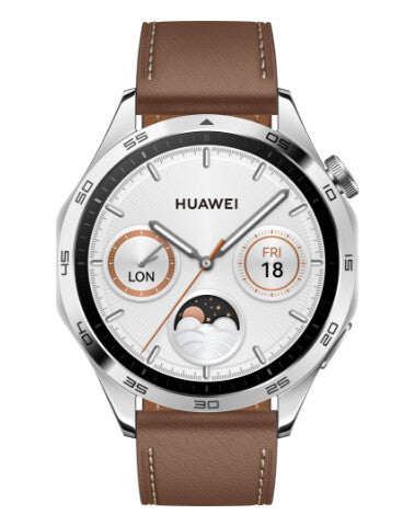 Huawei WATCH 4 3.63 cm (1.43) AMOLED 46 mm Digital 466 x 466 pixels Touchscreen Stainless steel GPS (satellite)