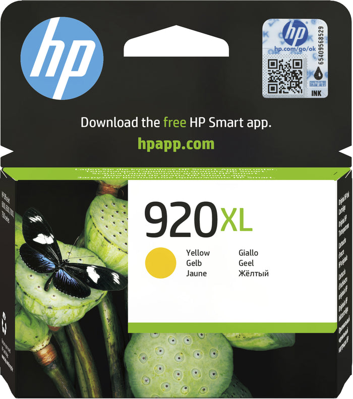 HP 920XL High Yield Yellow Original Ink Cartridge