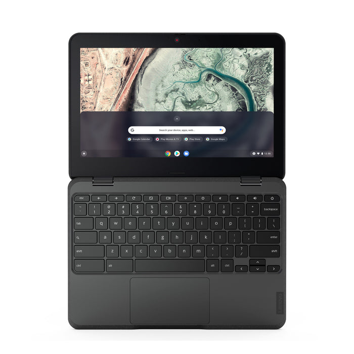 Lenovo 100e Gen 3 Intel® Celeron® N4500 Chromebook 29.5 cm (11.6) HD 4 GB LPDDR4x-SDRAM 64 GB eMMC Wi-Fi 6 (802.11ax) ChromeOS Grey