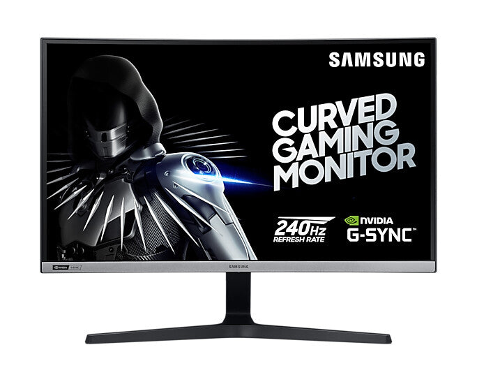 Samsung C27RG50FQR computer monitor 68.6 cm (27) 1920 x 1080 pixels Full HD Blue, Grey
