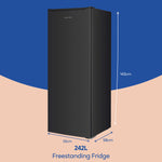 Russell Hobbs RH143FZ552E1B freezer Freestanding 168 L E Black