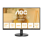 AOC U27B3A 27 UHD 4K Monitor- IPS-  4ms- HDR10-  Speakers- LowBlue LightHD LCD Black