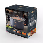 Tower Cavaletto 6.5 Litre Slow Cooker Grey