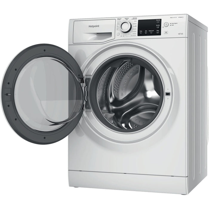 Hotpoint NDB 9635 W UK washer dryer Freestanding Front-load White D