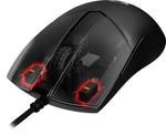 MSI CLUTCH GM41 LIGHTWEIGHT RGB FPS Gaming Mouse upto 16000 DPI Fast Optical Sensor, 65g weight, Frixion Free Cable, Symmetrical design, OMRON Switch with 60+ Million Clicks, Dragon Center Supported, NVIDIA REFLEX Compatible