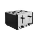 Tower Sera 4 Slice Toaster Black