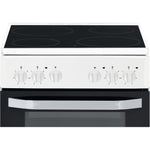 Hotpoint HD5V92KCW Freestanding cooker Electric Ceramic White