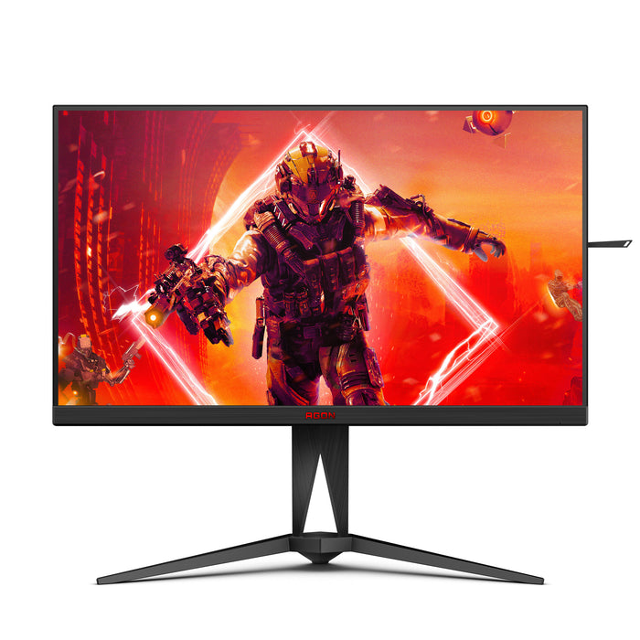 AOC AGON AG275QXN/EU LED display 68.6 cm (27) 2560 x 1440 pixels Quad HD Black, Red