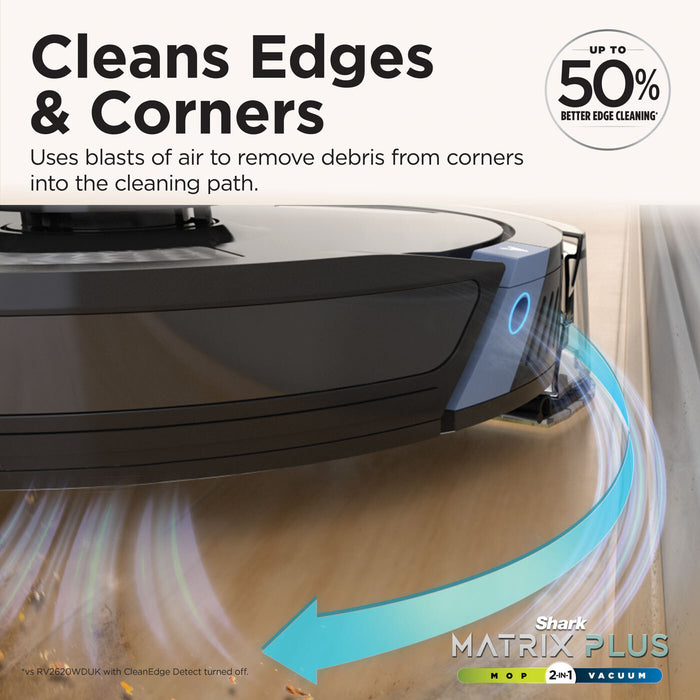 Shark Matrix Plus 2-in-1 Robot Vacuum & Mop RV2620WDUK