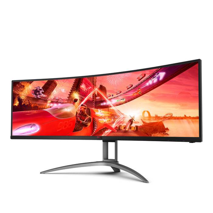 AOC B2 AG493UCX2 computer monitor 124 cm (48.8) 5120 x 1440 pixels Quad HD LED Black