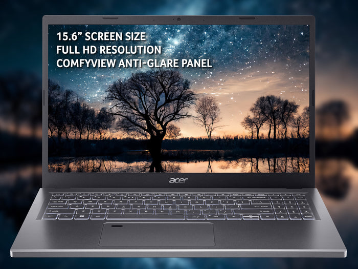 Acer Aspire 5 5 A515-48M Traditional Notebook - AMD Ryzen 5 7530U, 16GB, 512GB SSD, Integrated Graphics, 15.6 FHD, Windows 11, Iron