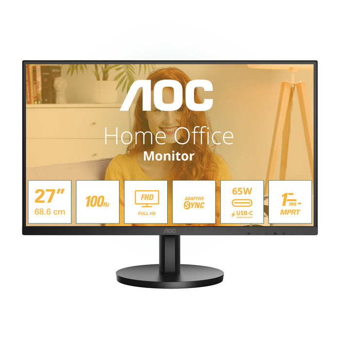 AOC 27B3CA2 computer monitor 68.6 cm (27) 1920 x 1080 pixels Full HD LED Black