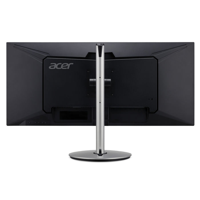 Acer CB2 CB342CKsmiiphzx 34 inch UWQHD Ultrawide Monitor (IPS Panel, FreeSync, 75Hz, 1ms, HDR 10, Height Adjustable Stand, DP, HDMI, USB Hub, Silver/Black)