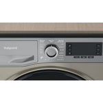 Hotpoint NDD 8636 GDA UK washer dryer Freestanding Front-load Graphite D