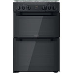 Hotpoint Ariston HDM67G0CCB/UK Freestanding cooker Gas Black A