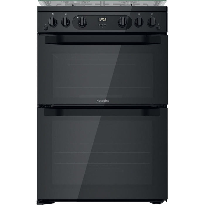 Hotpoint Ariston HDM67G0CCB/UK Freestanding cooker Gas Black A