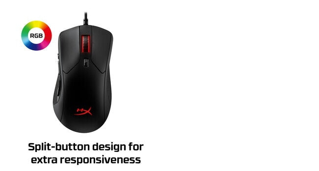 HyperX Pulsefire Raid - Gaming Mouse (Black)