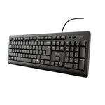 Trust TK-150 keyboard Universal USB QWERTY UK English Black