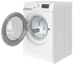 Indesit BDE 96436X W UK N washer dryer Freestanding Front-load White D