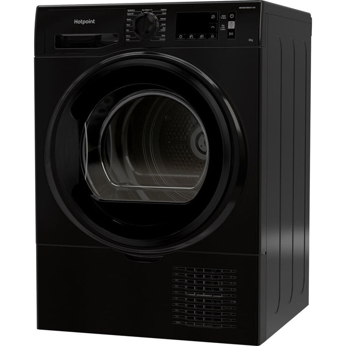 Hotpoint Ariston H3 D81B UK tumble dryer Freestanding Front-load 8 kg B Black