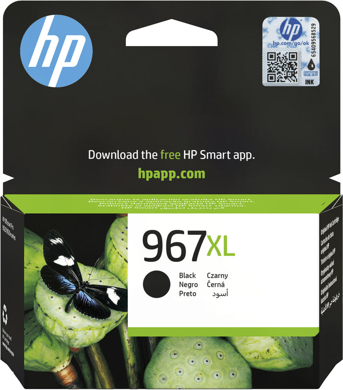 HP 967XL High Yield Black Original Ink Cartridge