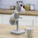 Swan Retro Cup holder 6 cups capacity Stainless steel Grey