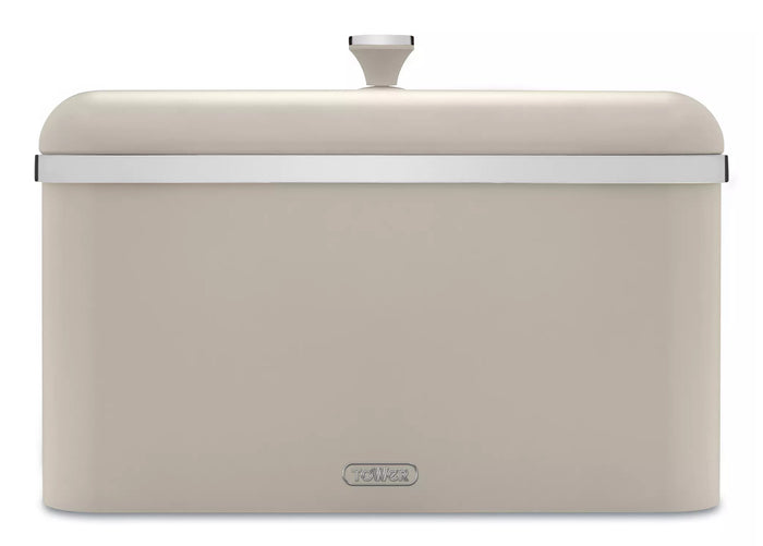 Tower Cavaletto Bread Bin - Latte