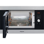 Hotpoint MF25G IX H Black Grill microwave Built-in 25 L 900 W