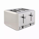 Tower Cavaletto 4 Slice Stainless Steel Toaster Latte