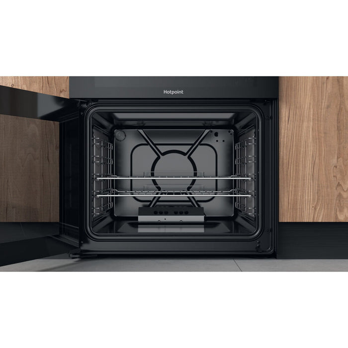 Hotpoint HDM67G0C2CB/UK Freestanding cooker Gas Black