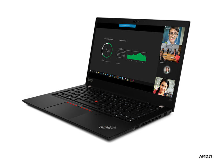 Lenovo ThinkPad T14 Gen 1 (AMD) AMD Ryzen™ 7 PRO 4750U Laptop 35.6 cm (14) Full HD 16 GB DDR4-SDRAM 512 GB SSD Wi-Fi 6 (802.11ax) Windows 10 Pro Black