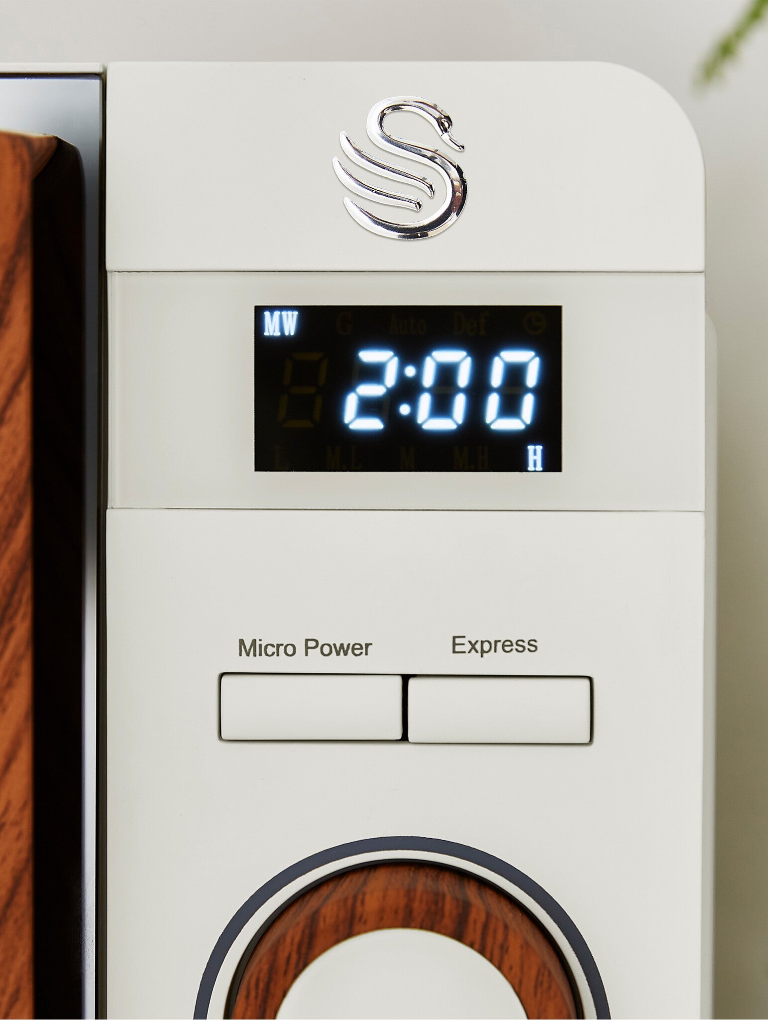 Swan white nordic microwave sales