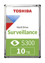 Toshiba S300 Surveillance internal hard drive 10 TB 7200 RPM 256 MB 3.5 Serial ATA III