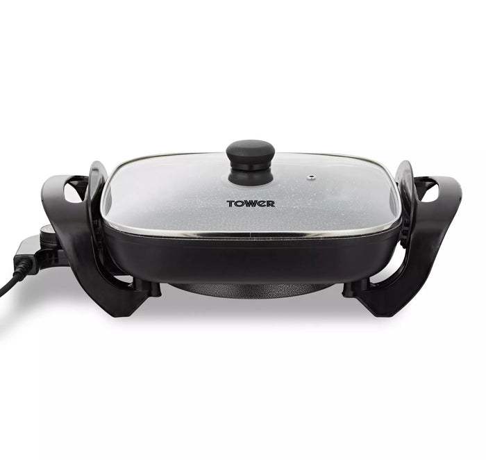 Tower Cerastone Pro 1500W Skillet Grey