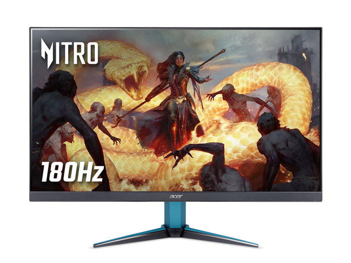 Acer NITRO VG2 Nitro VG272UV3 Gaming Monitor, 180Hz, Wide QHD (2560x1440), 0.5ms Response Time, 16:9, AMD FreeSync Premium