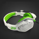 FR-TEC Ghost Headset Wired Head-band Gaming Green, Transparent, White