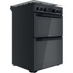 Hotpoint Ariston HDM67G0CCB/UK Freestanding cooker Gas Black A